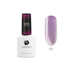 The ADricoCo Magic Base 2 in 1 reflective base, No. 06 mysterious lilac, 8 ml