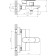 Bath mixer Rush Luson LU1630-44, single-leaf, short spout, shower set, chrome 527875