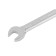 Combined rattling key Matrix 14865, CRV, articulated, mirror chromium, 13 mm