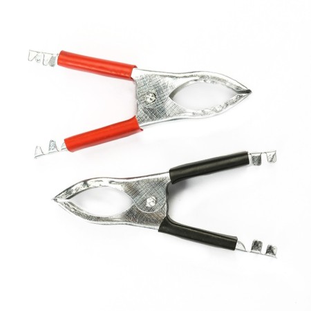 Clips-crocodiles for launch wires, 30 A, 75 mm, set 2 pcs-1