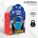 Folding box “Happy New Year! Blue Tractor ”, New Year, size 17 × 25 × 7.9 cm.