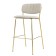 Bar stool Eirill, 560 × 475 × 990 mm, Shenill, color gray color