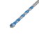 A universal tundra drill, a carbide -melting tip, a trihedral shank, 6 x 100 mm