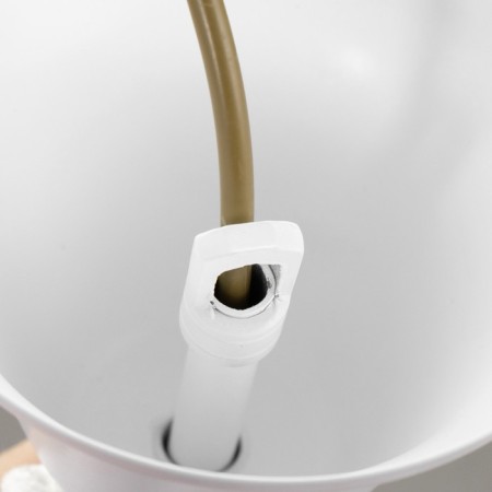 Caust "Horn" 4he14 40w is white 65x65x40-130 cm Bayerlux-8