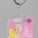 Hook l = 3.8 cm, thickness 2 mm, (set of 100 pcs.), Color Chrome