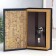 Safe-book wood, leatherette "Great Thoughts of Great Men" 21x13x5 cm