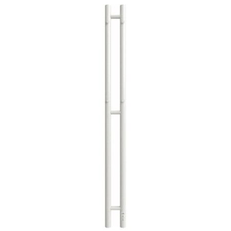 Electric heated towel rail Grois Orso, 110x1200 mm, 3 crossbars, lower rights, white