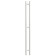 Electric heated towel rail Grois Orso, 110x1200 mm, 3 crossbars, lower rights, white