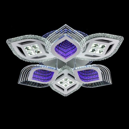 LED LED Economic light 51257/6+1wt RBP+3D, 7XLED, 12x62x62 cm, white color