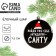 Christmas tree toy-shara for the New Year “Find yourself an antideparest”, D = 7.5 cm