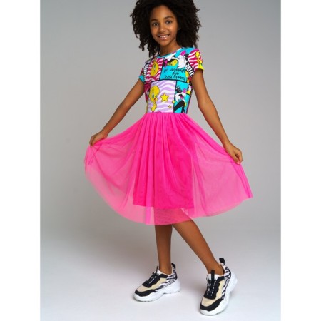 Dress for girl PlayTode, height 128 cm-1