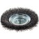Brush for Ushm Zubble 35265-100_z02, "plate", twisted, steel, 0.3 mm, 100 mm x M14