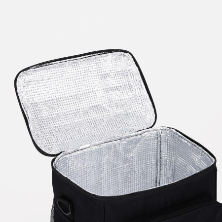 Tarmosumka with zipper, 10.5 l, black color-2