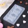 Form for ice and confectionery jewelry "18+", 1 figure, 15 x 7 cm, transparent