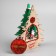 Submarine Supplier "Santa Claus", 13x3x18 cm, 6 LED, AAAX2 (not in set.), Glows warm white