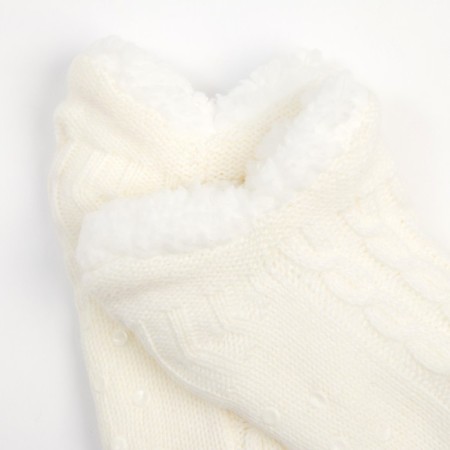 Women's socks minaku ts. White, rr 35-37 (23 cm)-1