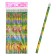 Black pencil with an eraser "Zoo", hardness of NV