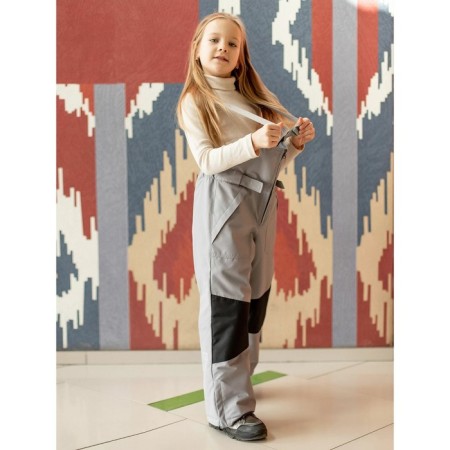 Semi -combinezone children, height 98 cm, gray color-2