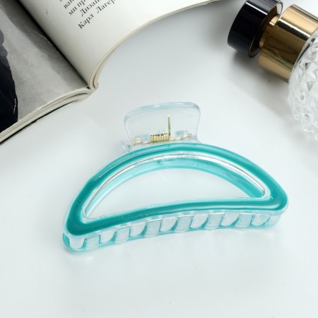 Hair crab "Lila" arc, 9 cm, mix