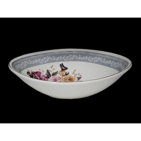 Oval Lenardi Saladnik "violet", length 29 cm