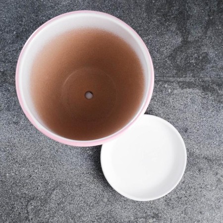Flower watercolor pot pink 2.5 liters-2