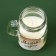New Year's candle in a jar with a “dream” handle, vanilla aroma