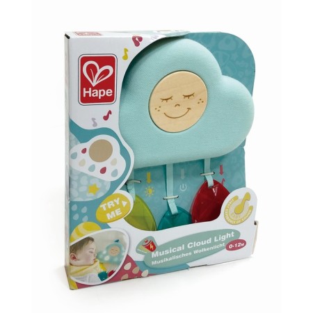 A rattling rattle for newborns "Musical Cloud"-4