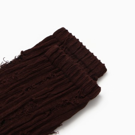 Women's socks minku, dark brown color, rr 36-41-1