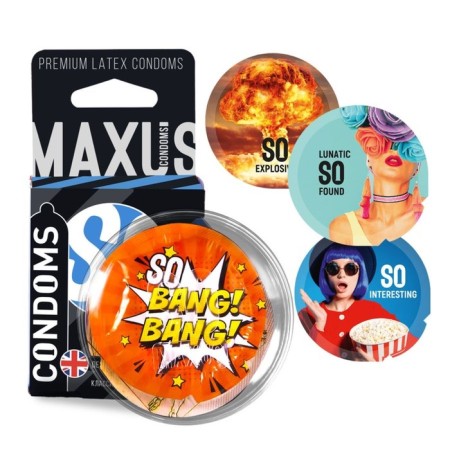 Maxus Air Classic condoms, classic 3 pcs.