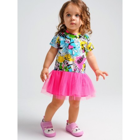 Dress for girl PlayTode, height 80 cm
