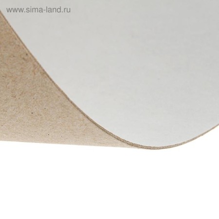 Binding cardboard (shell -shaped) 0.9 mm, 18 x 24 cm, 540 g/m2, white-1