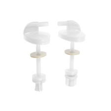 Fasteners for the seats of the toilet 