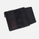 Women's wallet on magnets, black color