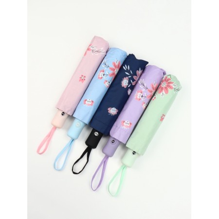 Umbrella AUT R48/55 8SP 3SL EPONZH V/u UV flowers straight hand C/cut Mix package-3