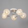 Ophelia chandelier 5he27 40W Belo-chromium 60x60x27 cm Bayerlux