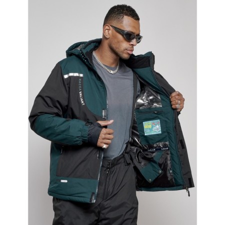 Male ski suit, size 50, black color-11