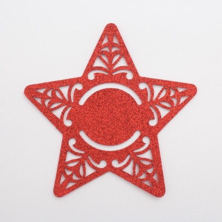 Ring for napkin "Star" 15 cm, 100%p/e, felt-1