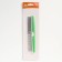 Comb for wool with a plastic handle, 17 x 3.5 cm, green