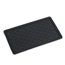 Anti -slip mat 20 × 13 cm with side, black