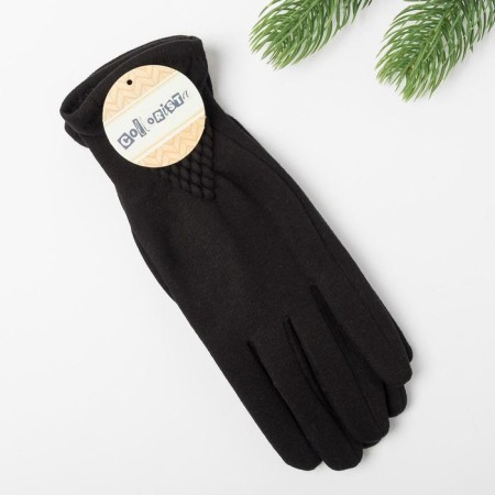 Female gloves "style", size 19, color black-4