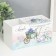 Casket wood with a mirror and stand "Lavender trolley" 10.8x18.5x10 cm