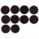 A glue -based magnet "Circle", D = 2 cm, 10 pcs.