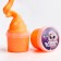 Slime "Glass", Butter series, orange, 75 g
