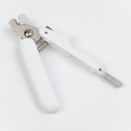 Smart animal clawers, with a file, LED flashlight and a claw container, on batteries-3