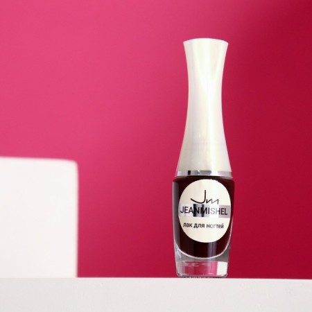 Nail polish jeanmishel tone 216 burgundy, 5.5 ml