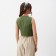 Women's vest MIST LINEN, p. 42, green