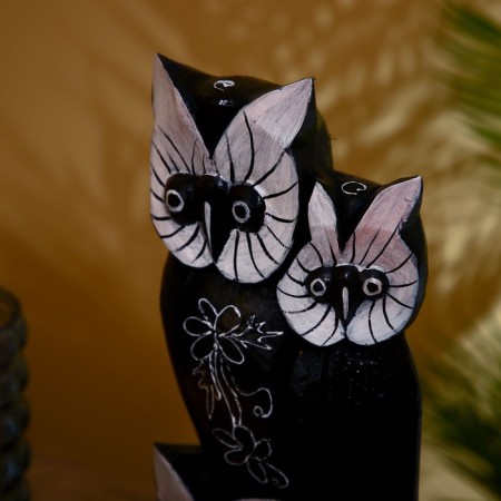 Souvenir tree "Three Owls" 16x7.5x40 cm-4