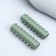 Massage with spikes, universal, 2 parts, 9.5 × 3 cm, green color