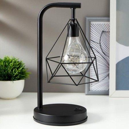 Nightlight 16129/1 LED from batteries 3haa black 13.5x16x30 cm-1