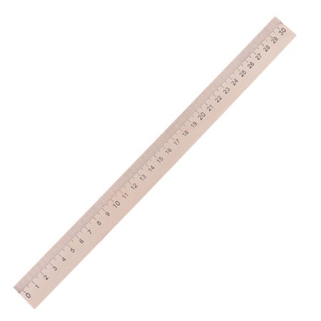 Wooden line 30 cm, (without shk)-1